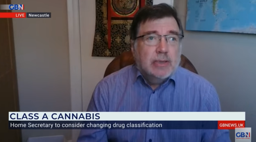 Mike Barnes discusses cannabis on GB News