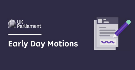 Early day motions