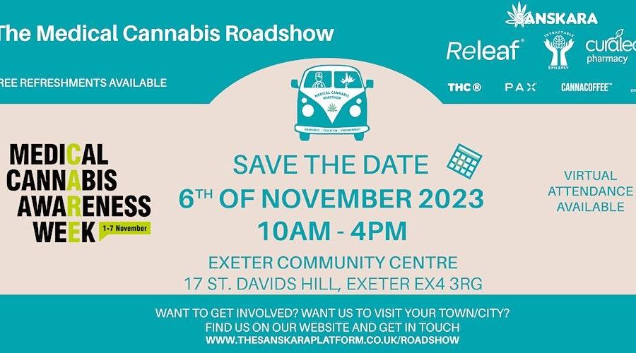 Medical Cannabis Roadshow, Exeter: MCAW 2023