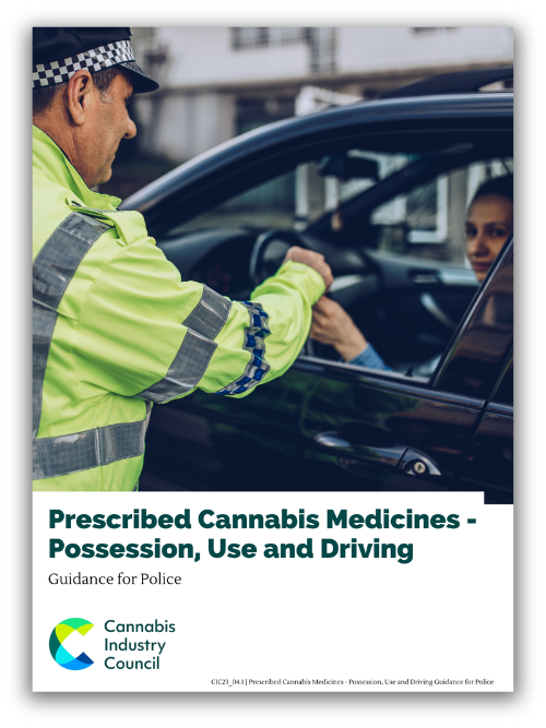 Prescribed Cannabis Medicines - Possession, Use and Driving - Guidance for Police