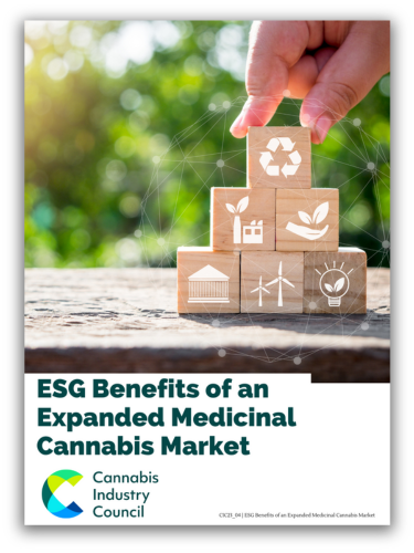 ESG Benefits of an Expanded Medicinal Cannabis Market