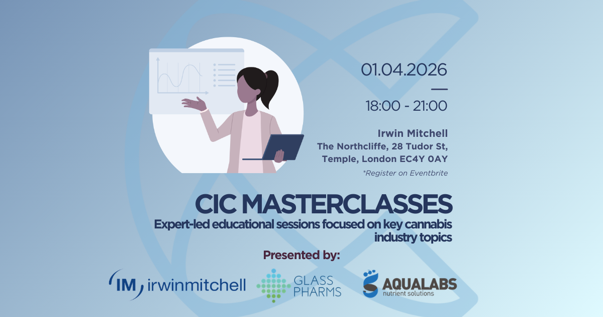 CIC MasterClass Event Flyer with event details and sponsorship information