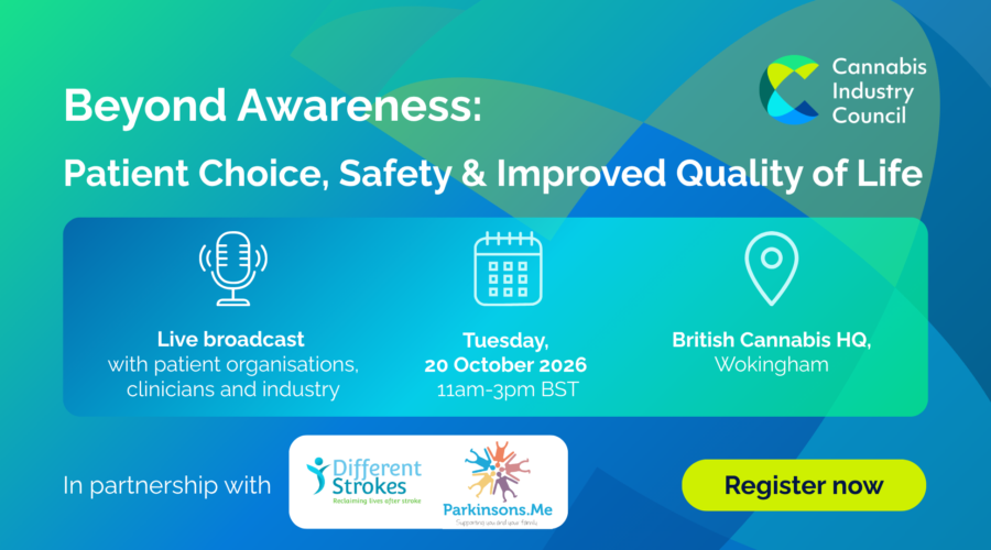 Cannabis Industry Council announces live broadcast bringing patients, clinicians and industry together to explore patient choice, safety and quality of life